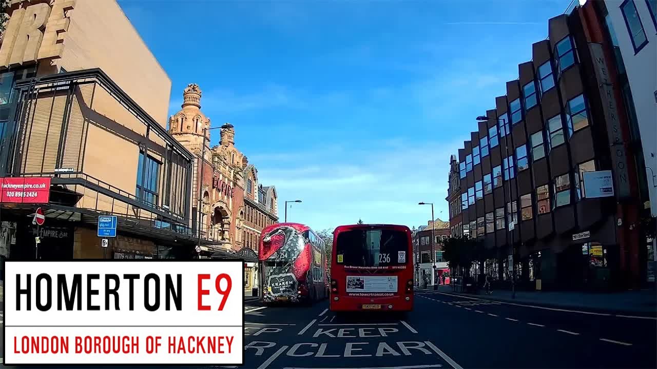 A Drive Through London Homerton E9