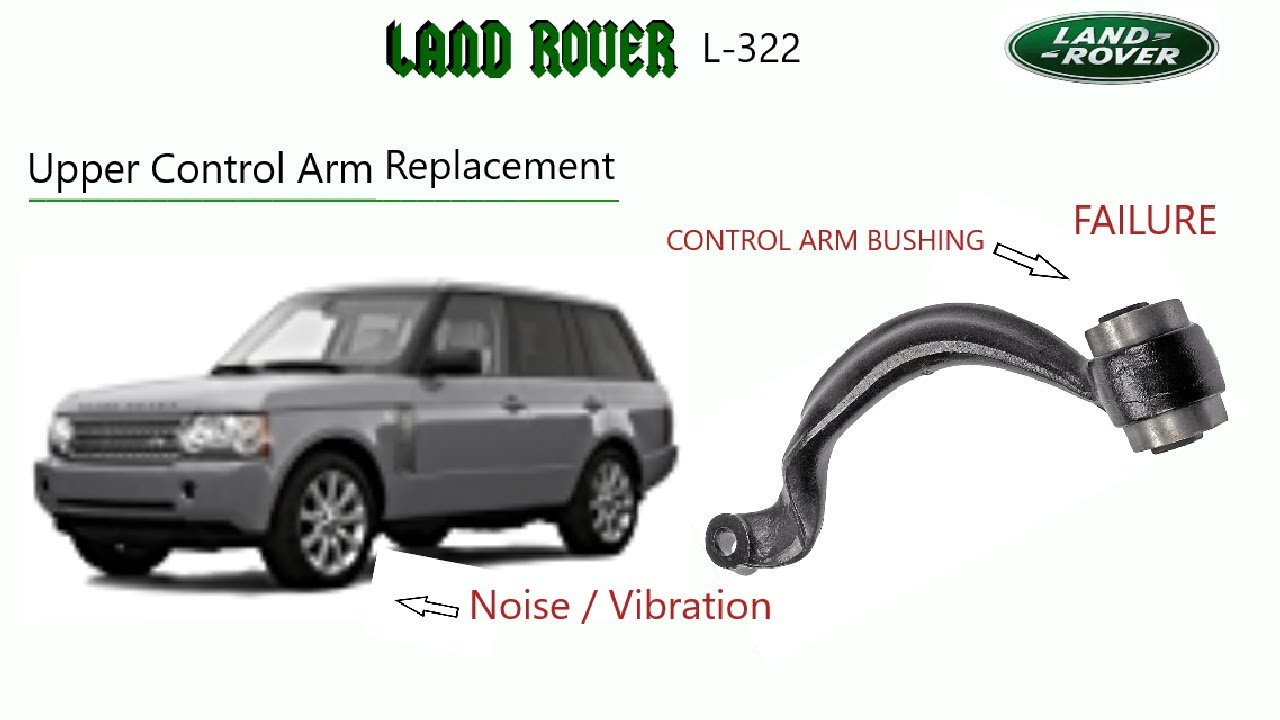 Range Rover L322 Front Control Arm Replacement | DIY