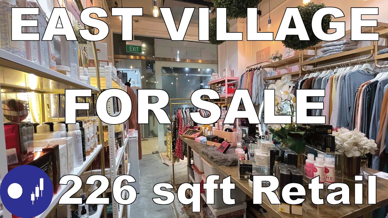 East Village For Sale Freehold Retail Unit Excellent Location Priced to Sell