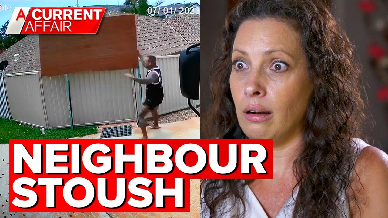 Bikie and neighbour both face court following an ongoing stoush | A Current Affair