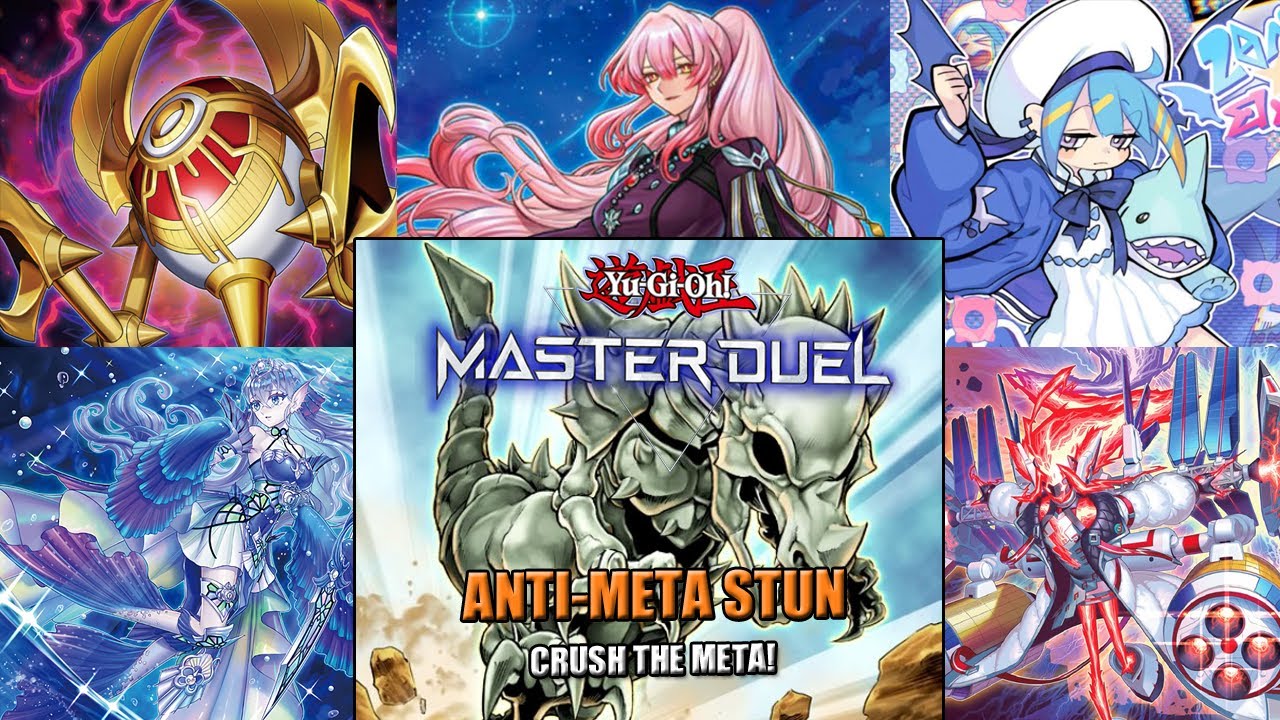 CRUSHING TIER ZERO TEARLAMENTS AND OTHER META DECKS WITH ANTI-META STUN! - Yu-Gi-Oh! Master Duel
