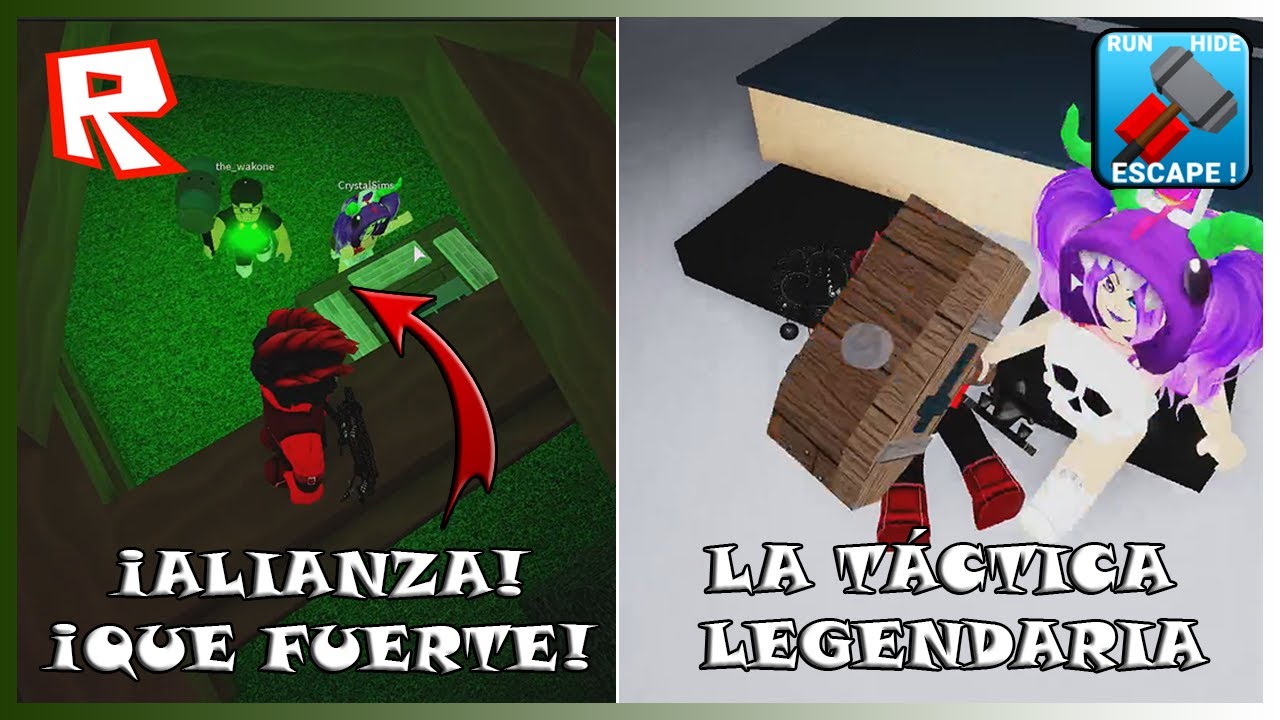 DANIEH DEJA HACKEAR A CRYSTAL! QUE FUERTE... FLEE THE FACILITY ROBLOX