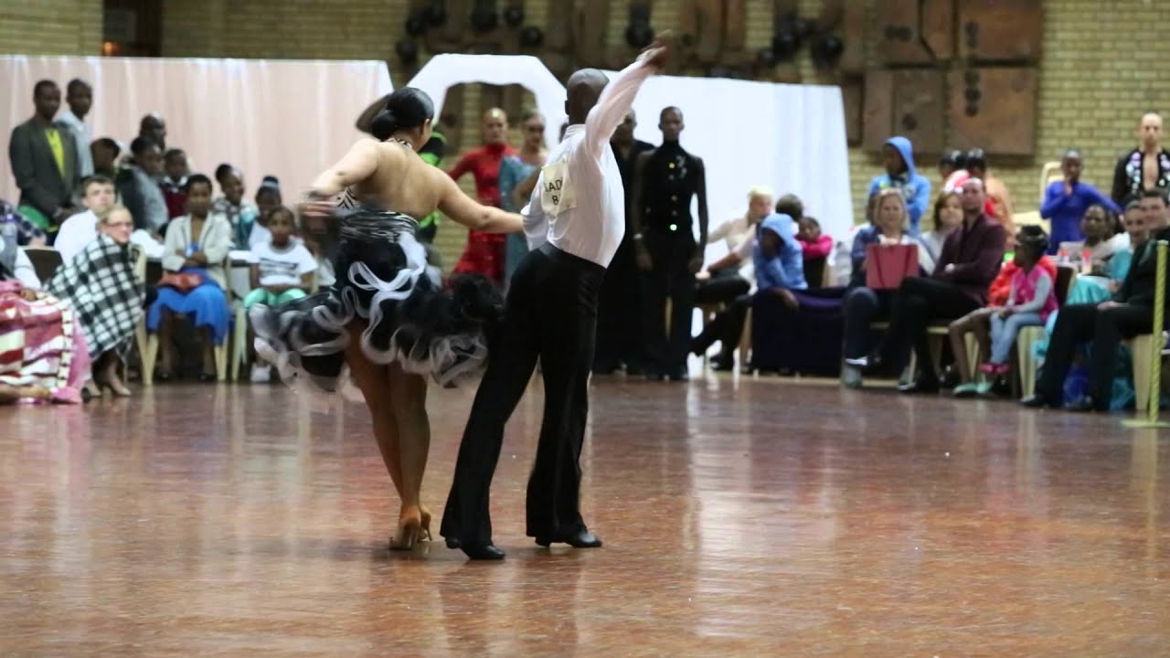 South African Open Dance Championships 2014 -  Mfundo Mbodlo & Percephone Cloete