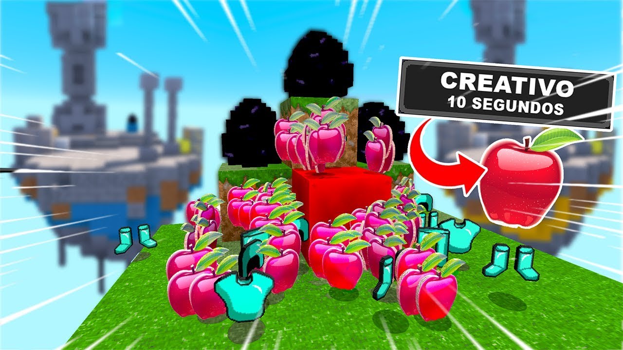 MANZANA QUE DA CREATIVO EN EGGWARS
