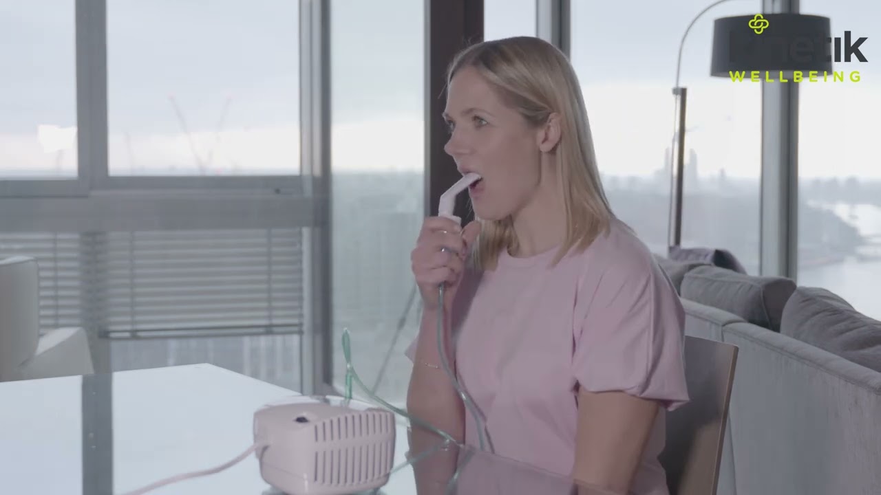 How to use a nebuliser - NB-222C - Kinetik Wellbeing