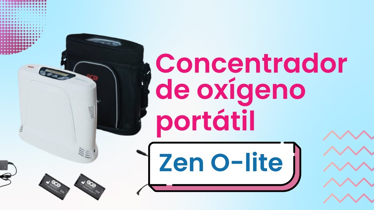 Equipo Zen O-llite | Concentrador de ox&iacute;geno port&aacute;til