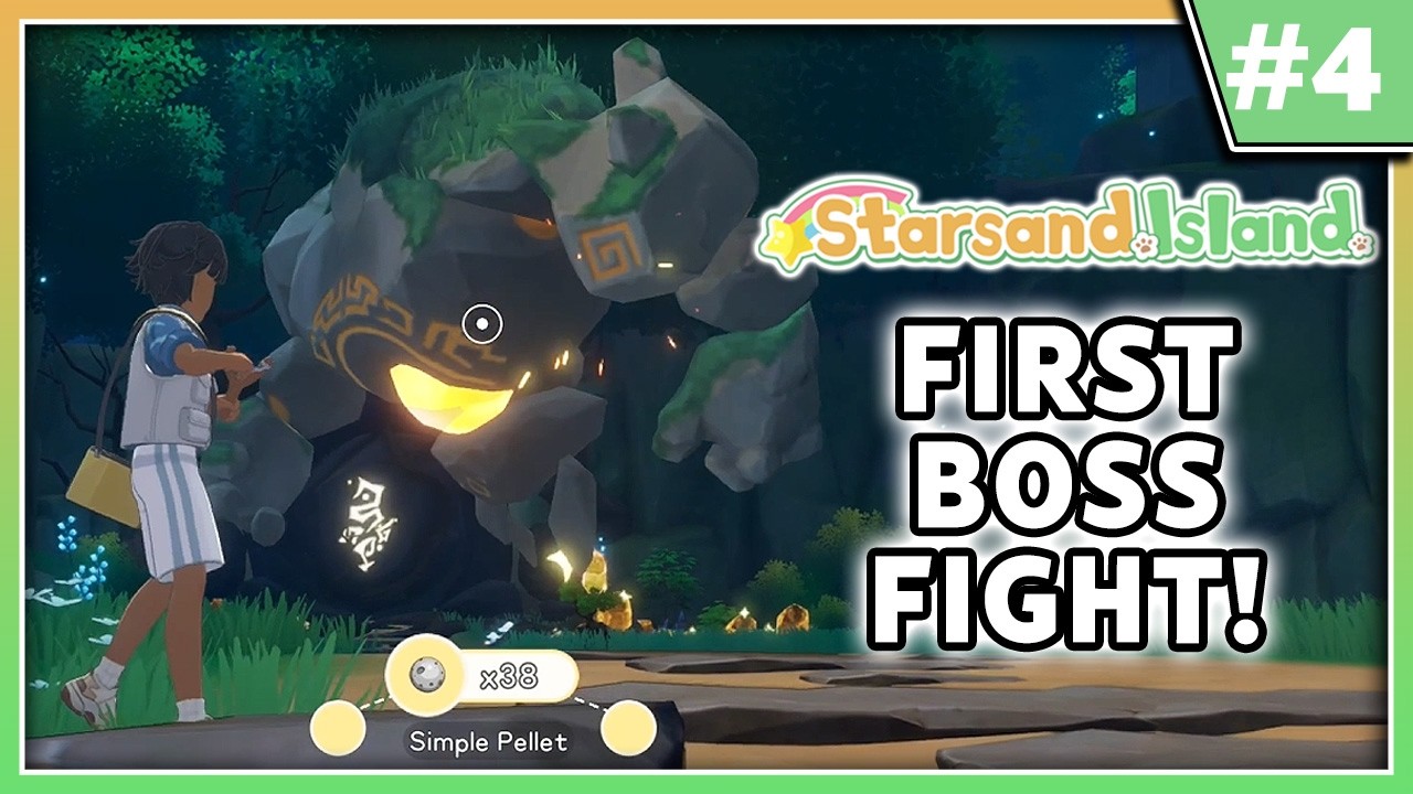 BOSS BATTLE in a Cozy Game?! Let's DO THIS! | Starsand Island (Part 4 - Early Access)
