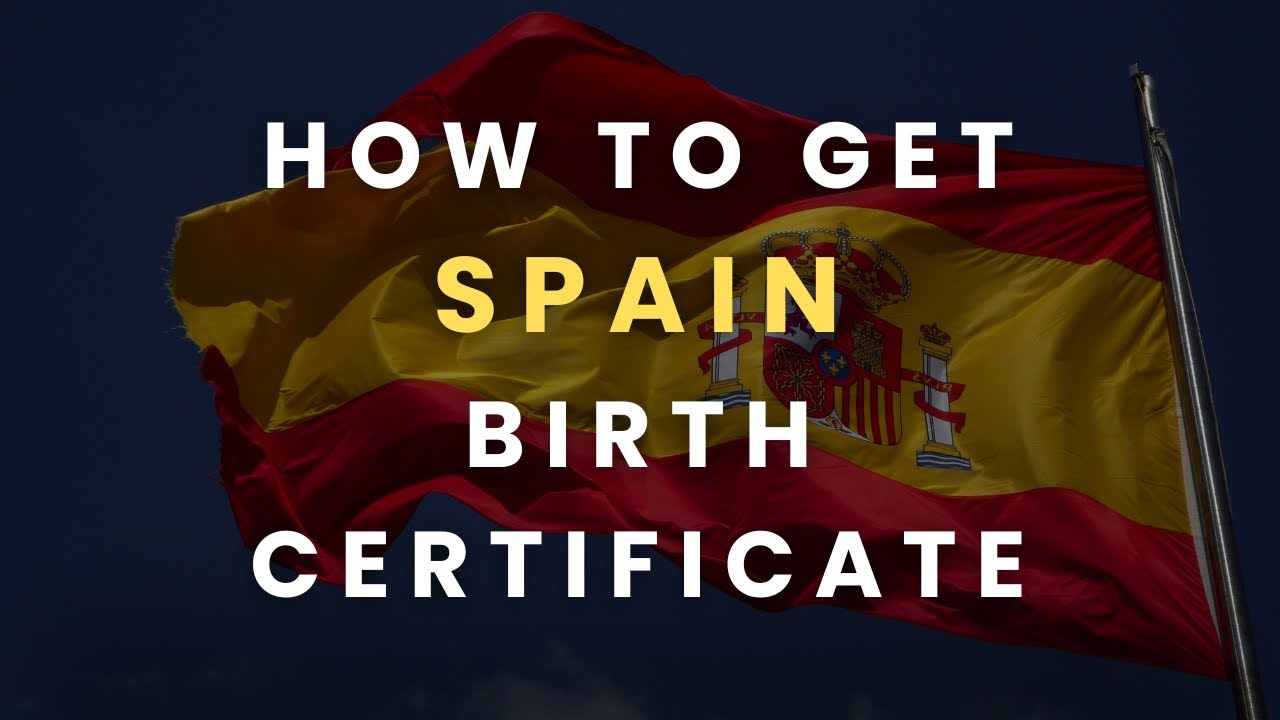 Как получить испанское свидетельство о рождении 🇪🇸