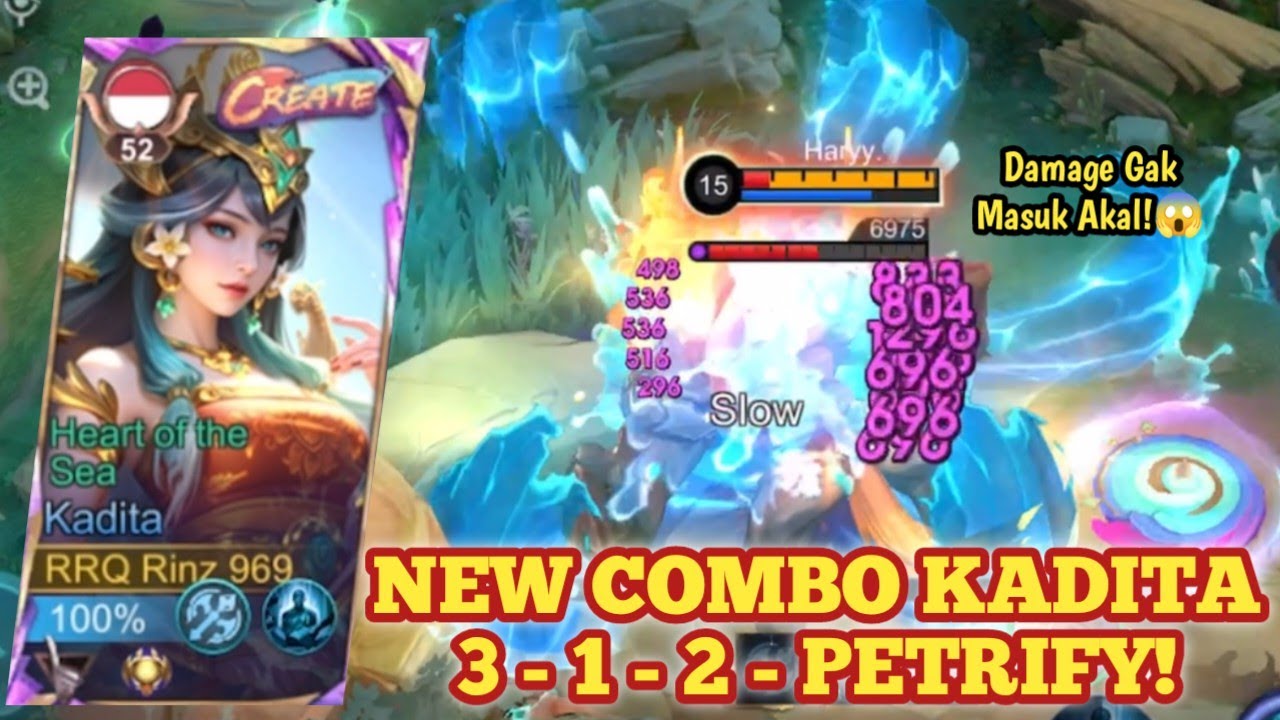 CARA COMBO KADITA ULTI DULUAN! TIPS & TRICK TUTORIAL COMBO KADITA 3-2-1! BUILD KADITA TERSAKIT -MLBB