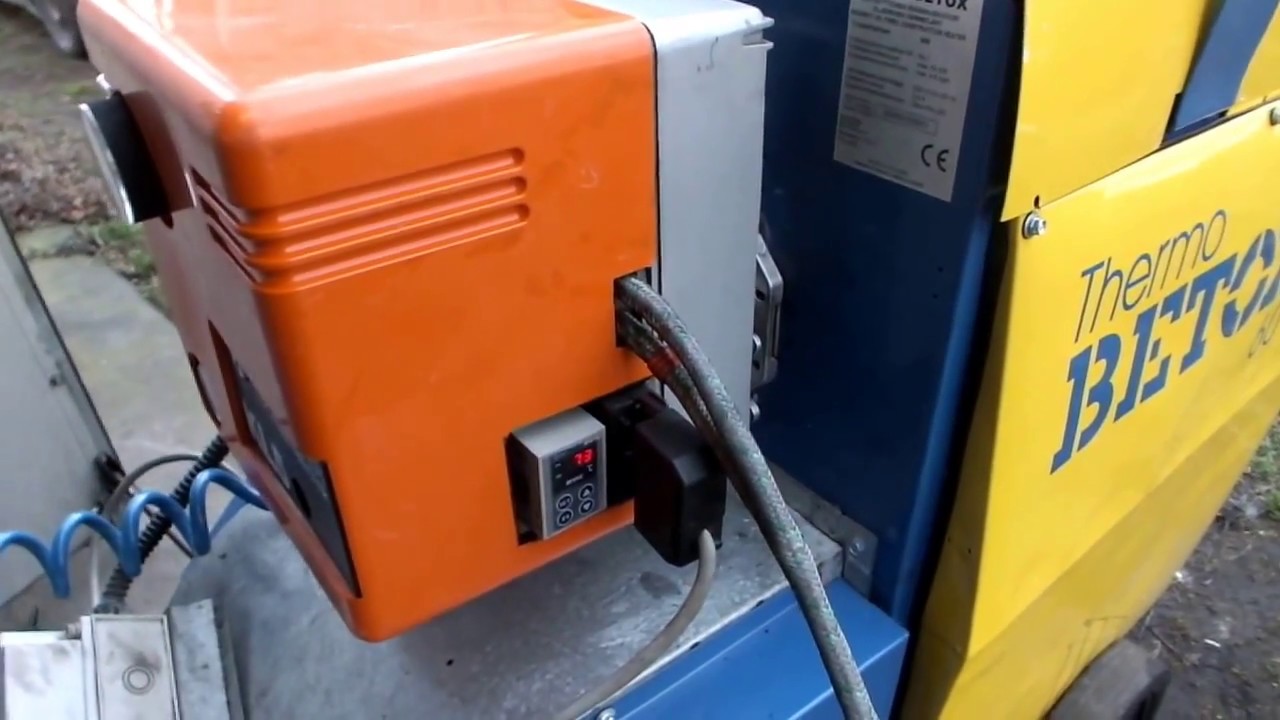 Palnik olejowy olej przepracowany DWUSTOPNIOWY / 2 stage waste oil burner