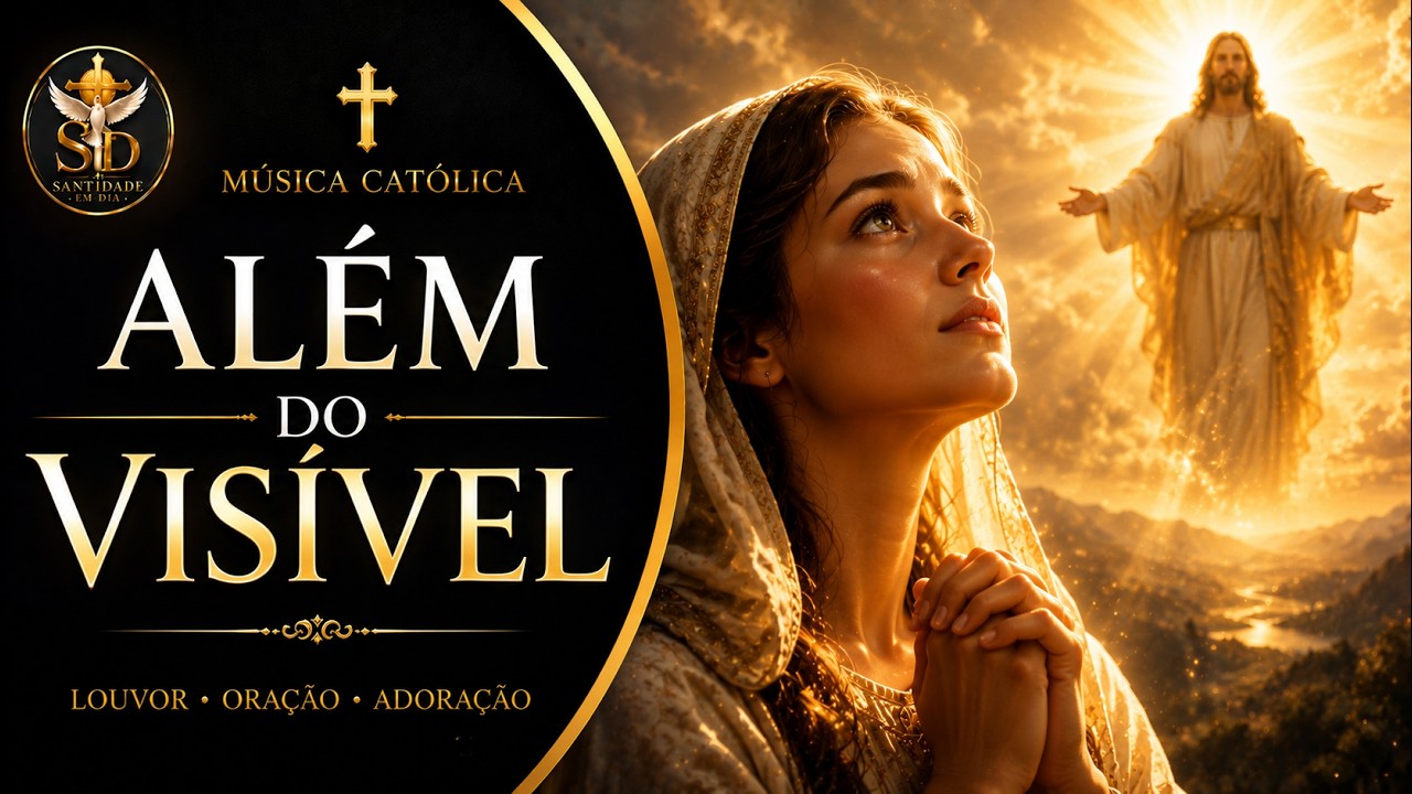 Além do Visível: Ver Deus com os Olhos da Fé ✨🔥 | Louvor Católico #adoracao #feviva #deusébom
