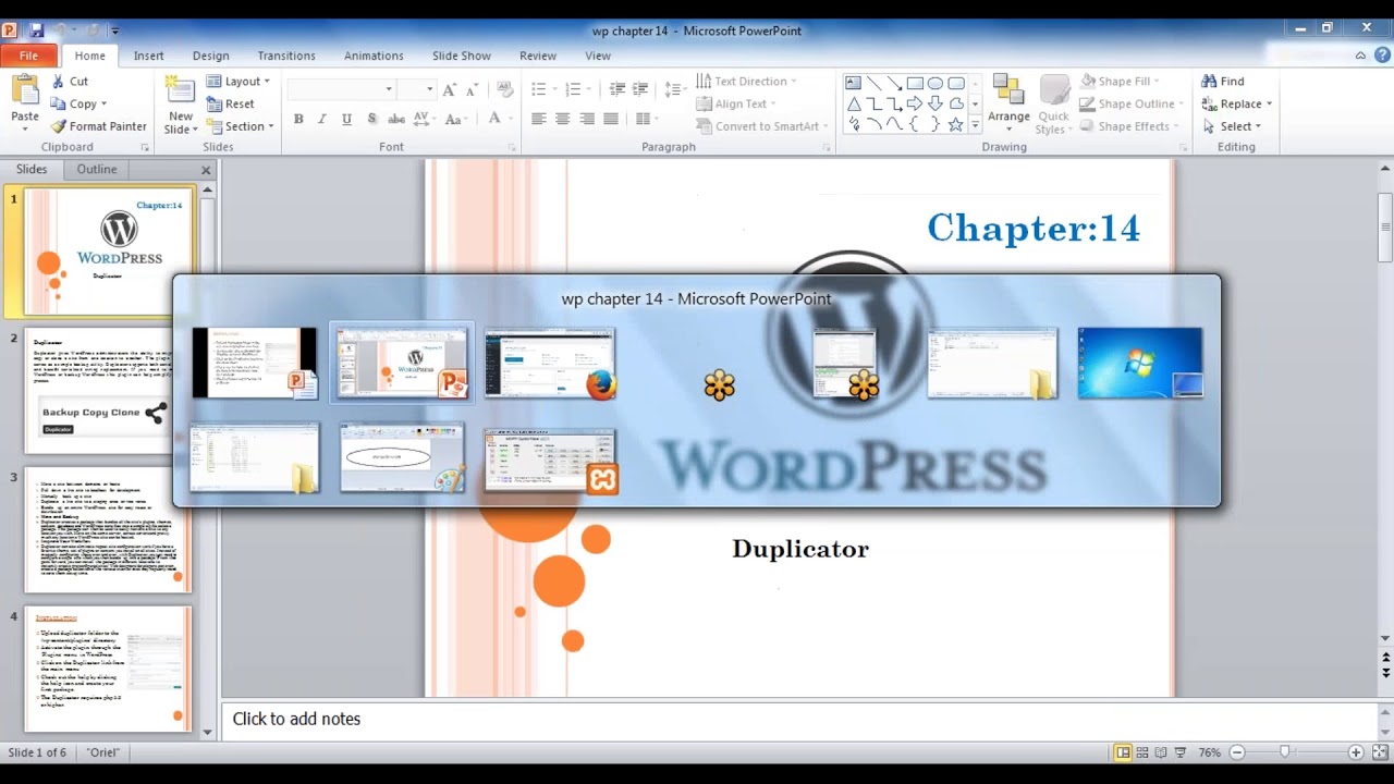 Wordpress for Beginners - Tutorial - 14 : Duplicator