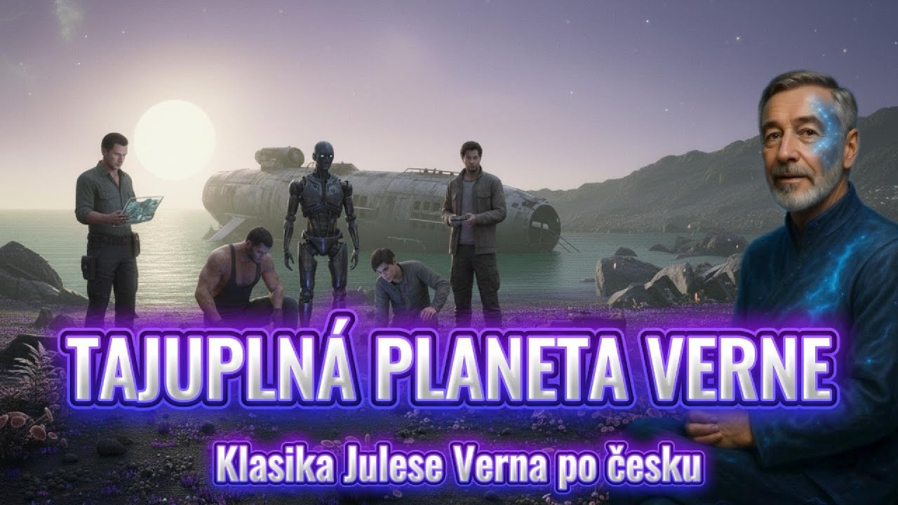 TAJUPLNÁ PLANETA VERNE | Klasika Julese Verna po česku | České SCI-FI Příběhy