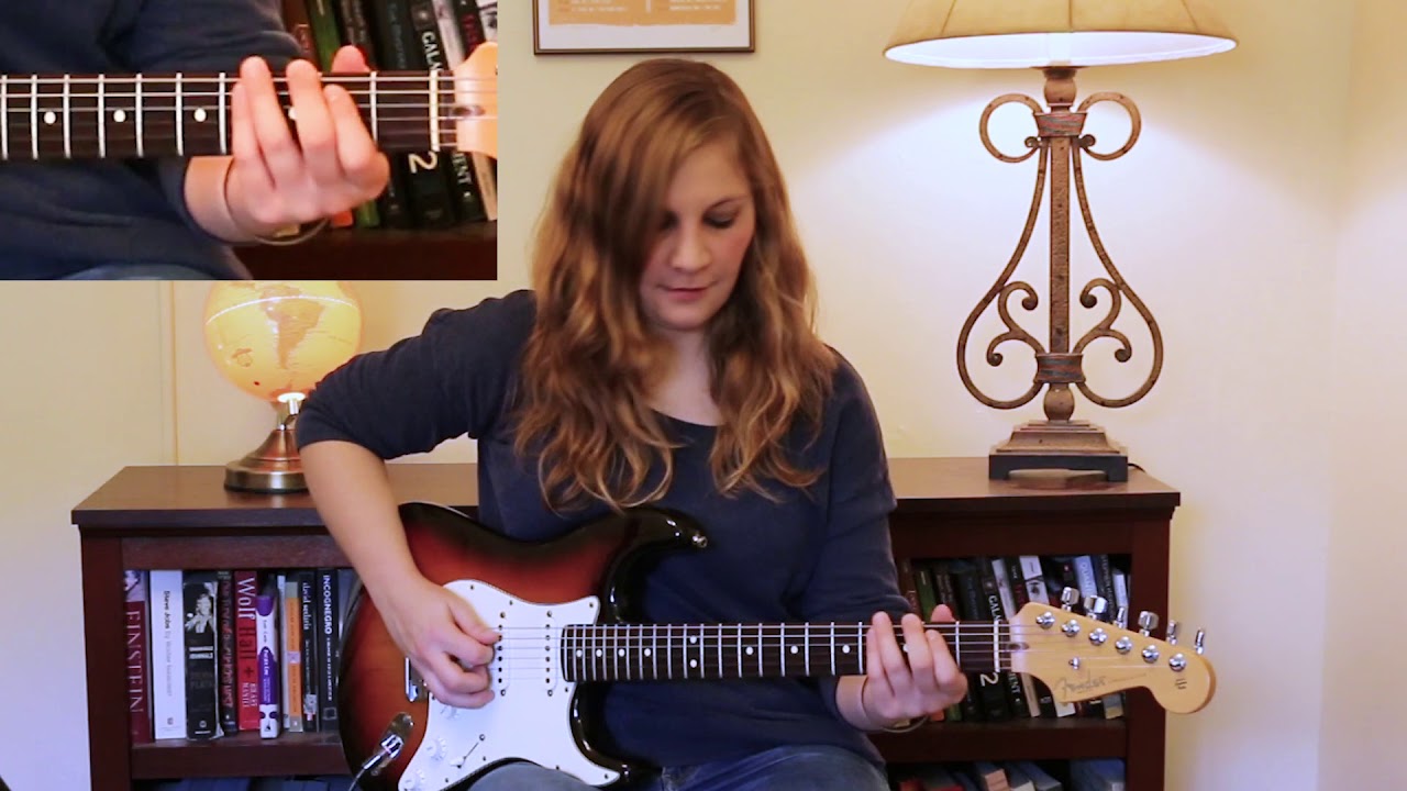 Superstition (Stevie Wonder) riff for guitar