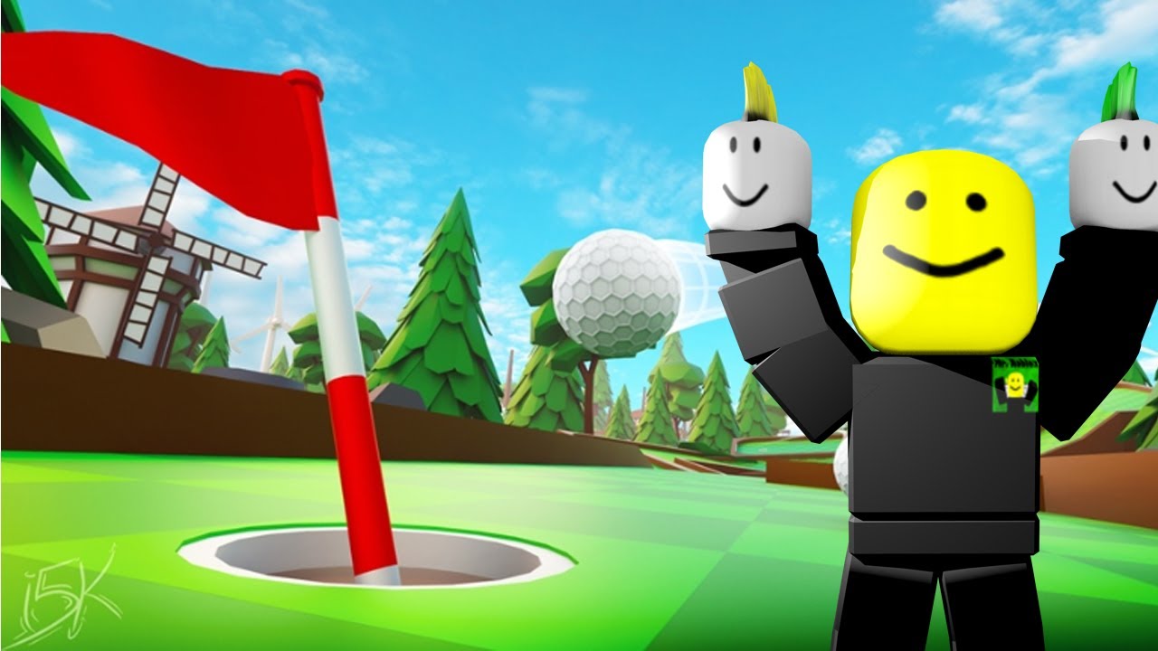 ROBLOX MINIGOLF IS SUPER FUN! (Super Golf)