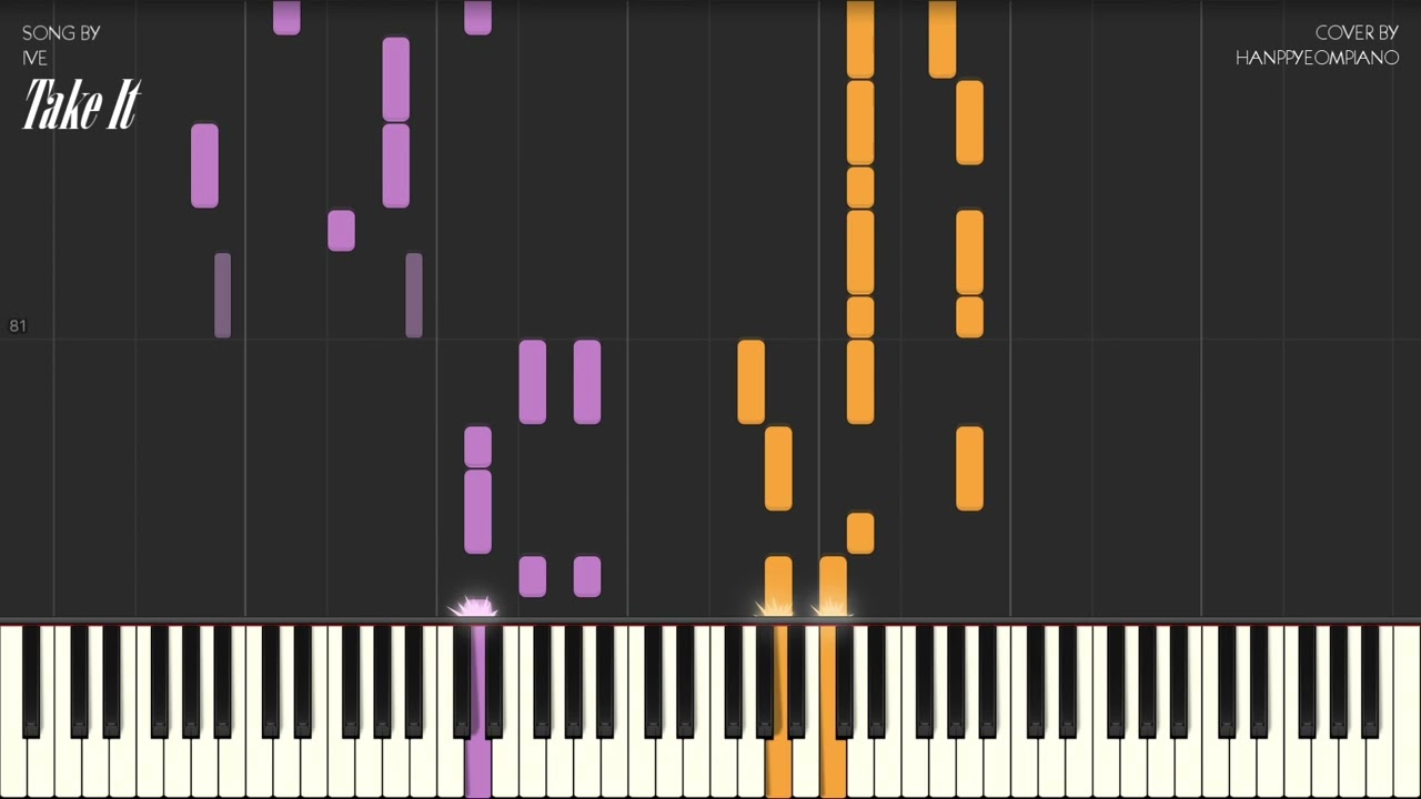 IVE (아이브) - Take It Piano Tutorial