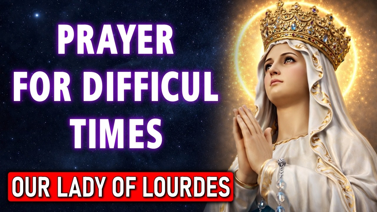 PRAYER TO OUR LADY OF LOURDES FOR HEALING, DELIVERANCE, PROSPERITY, AND AN URGENT MIRACLE!