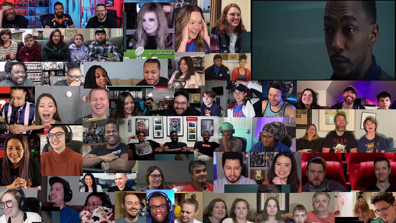 The Falcon and The Winter Soldier Trailer Reaction Mashup