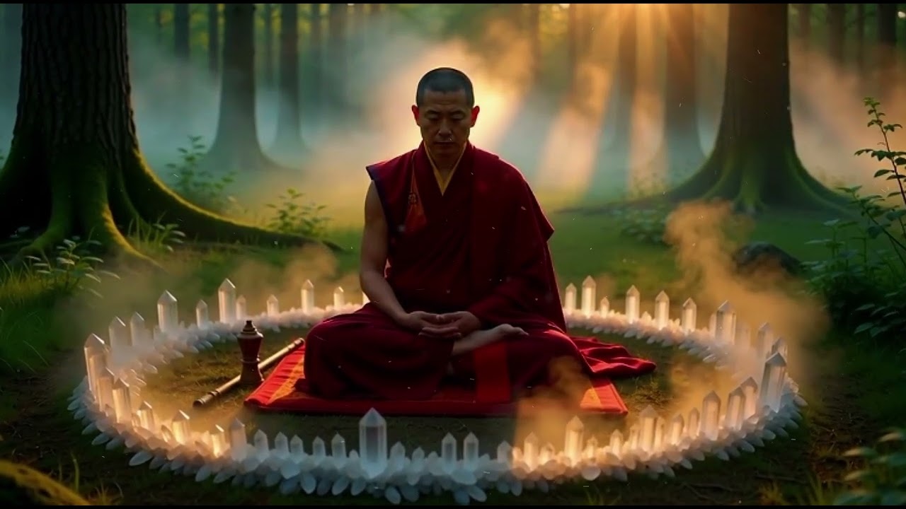 CURA PROFUNDA  Meditação Profunda com Monges Tibetanos.