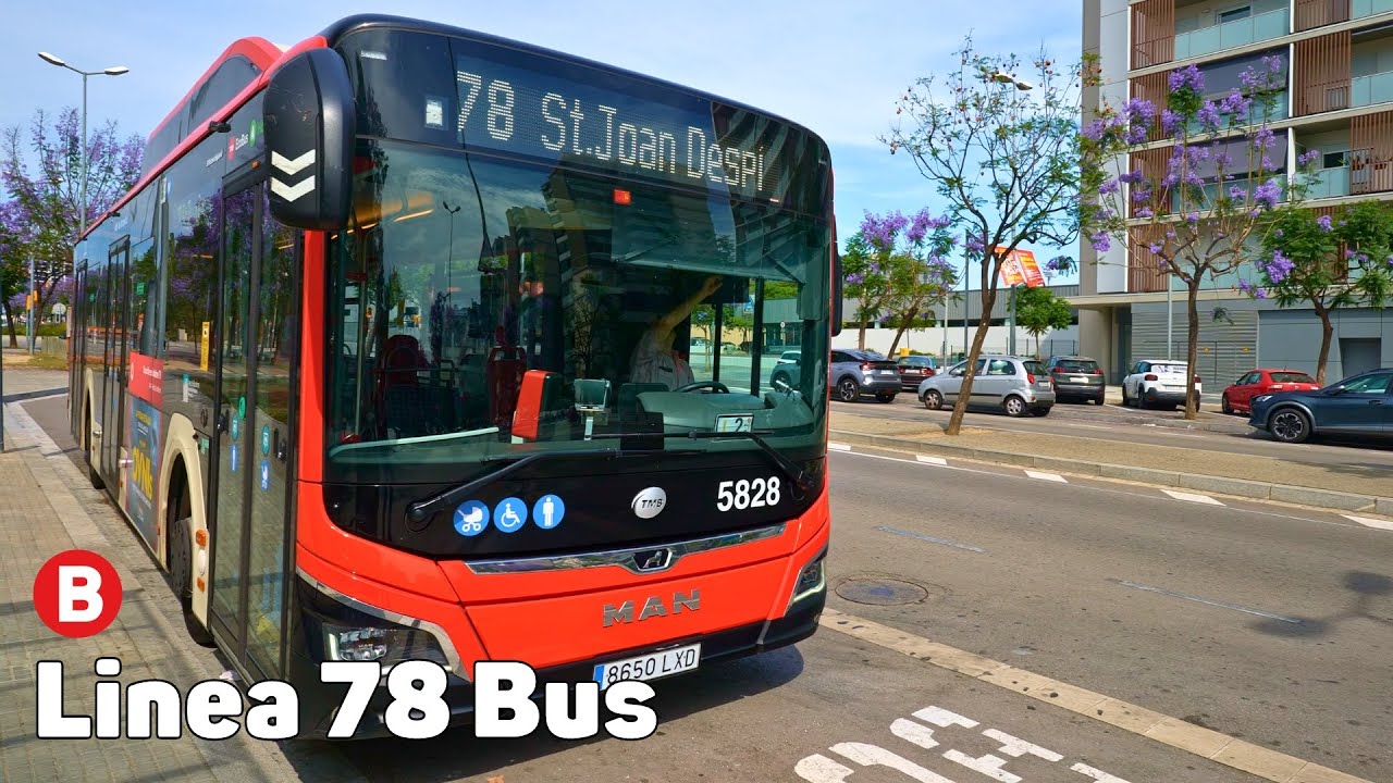 78 Автобус - Автобус из Барселоны - Полное путешествие