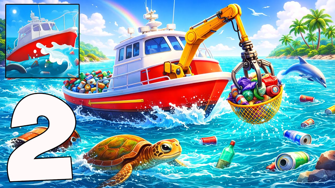 Clean the Sea! – How to Clean Oceans & Earn Cash – Mobile Gameplay Part 2 (iOS, Android)