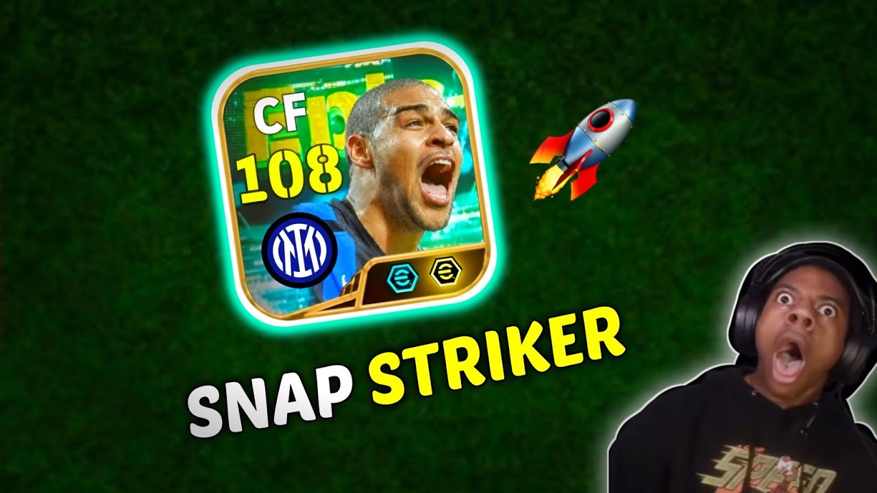 The Snap Striker is Here 🥵🚀💥 New Snap Strike  Epic Adriano Review in efootball 27 Mobile 🔥PES EMPIRE