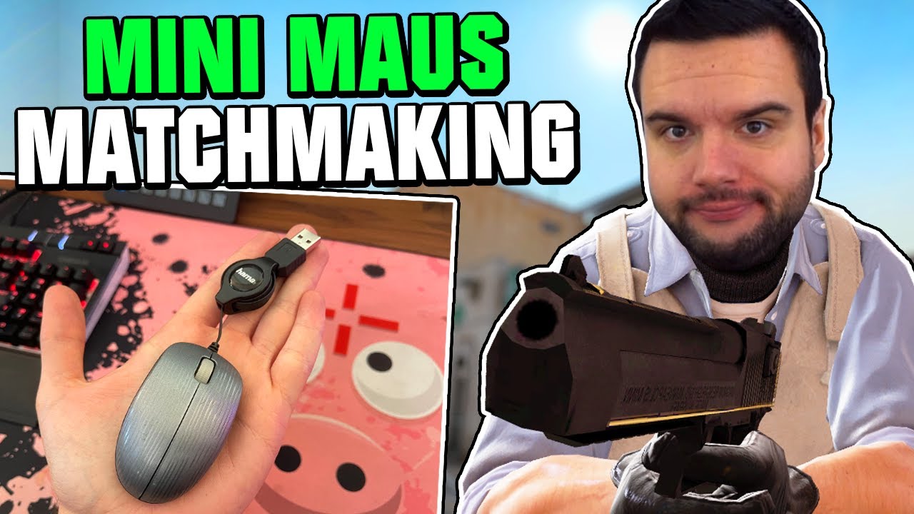GLOBAL MATCHMAKING MIT EINER WINZIGEN MAUS! 😆 MATCHMAKING CHALLENGE HNL mit RÖDER