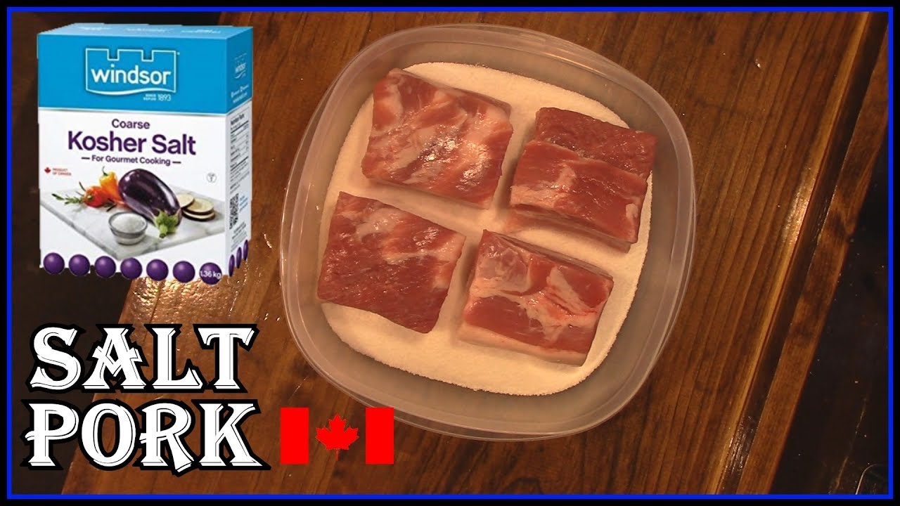 How To Make  Salt  Pork   - So Easy To Do