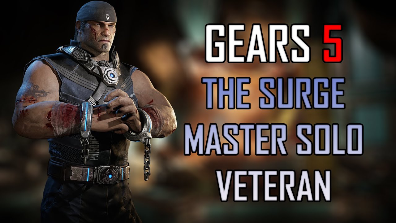 Gears 5 Master Solo Escape - The Surge (Veteran)