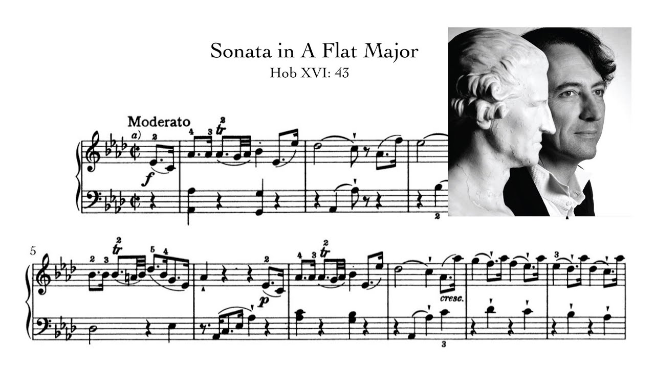 Haydn Sonata in A Flat Major, Hob XVI 43 – Jean-Efflam Bavouzet