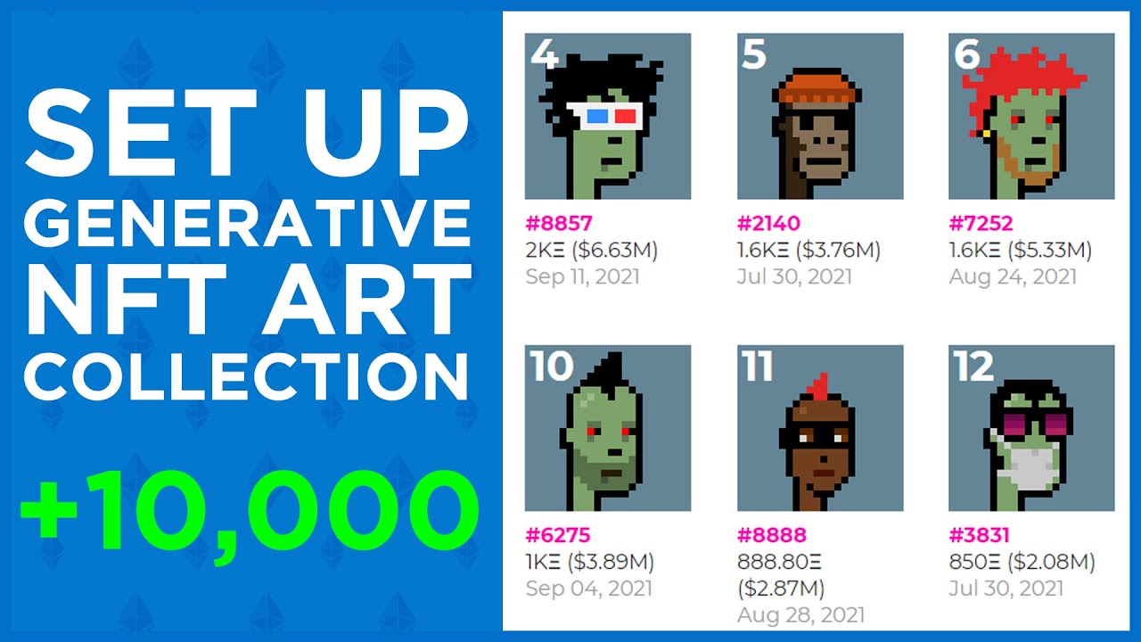 How to Set Up Generative NFT Art Collection (2025 Guide)