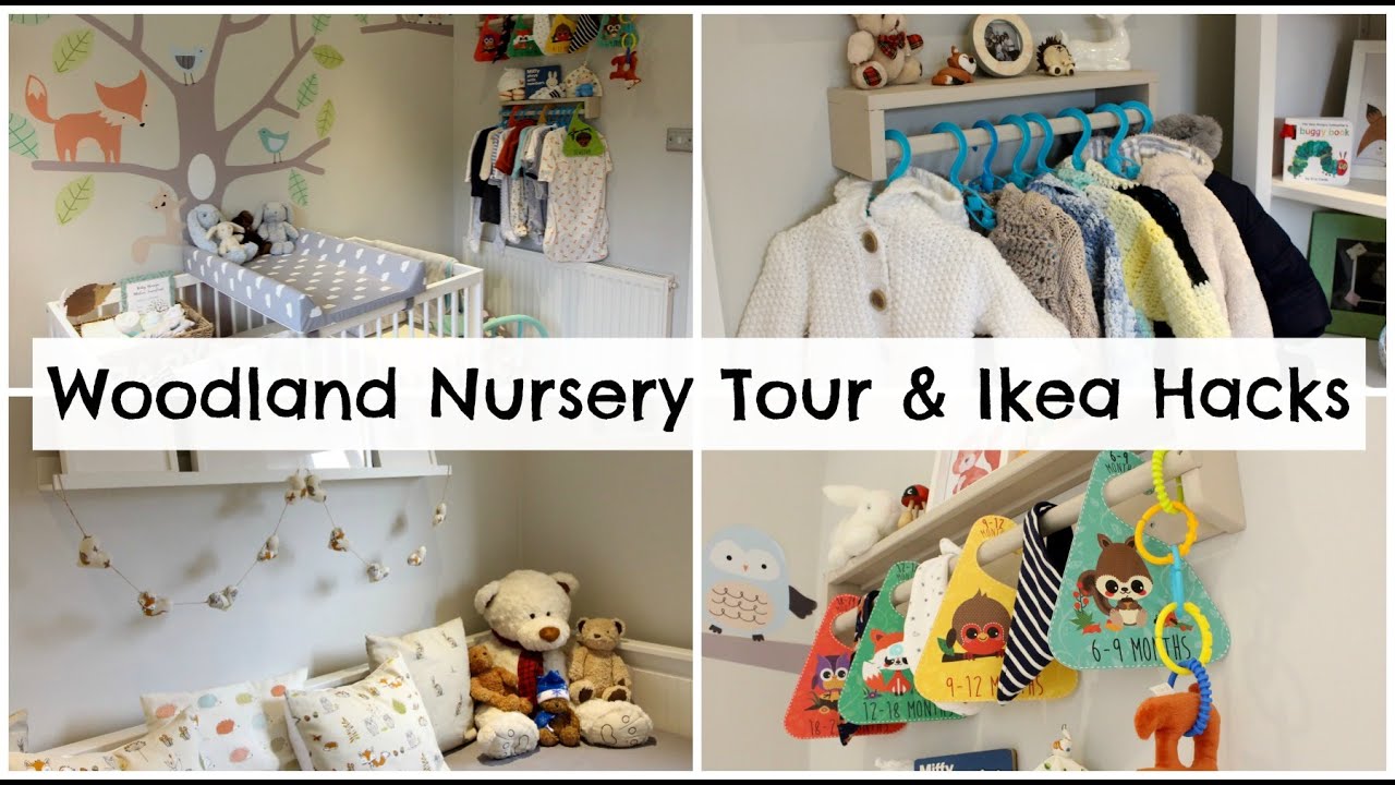 Woodland Nursery Tour & Ikea Hacks | Mummy Nutrition.. featuring a moKee cot!