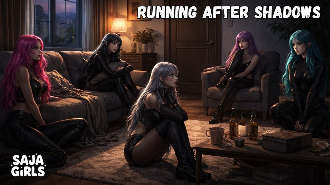 Saja Girls – Running After Shadows (Official Visualizer Music Video)