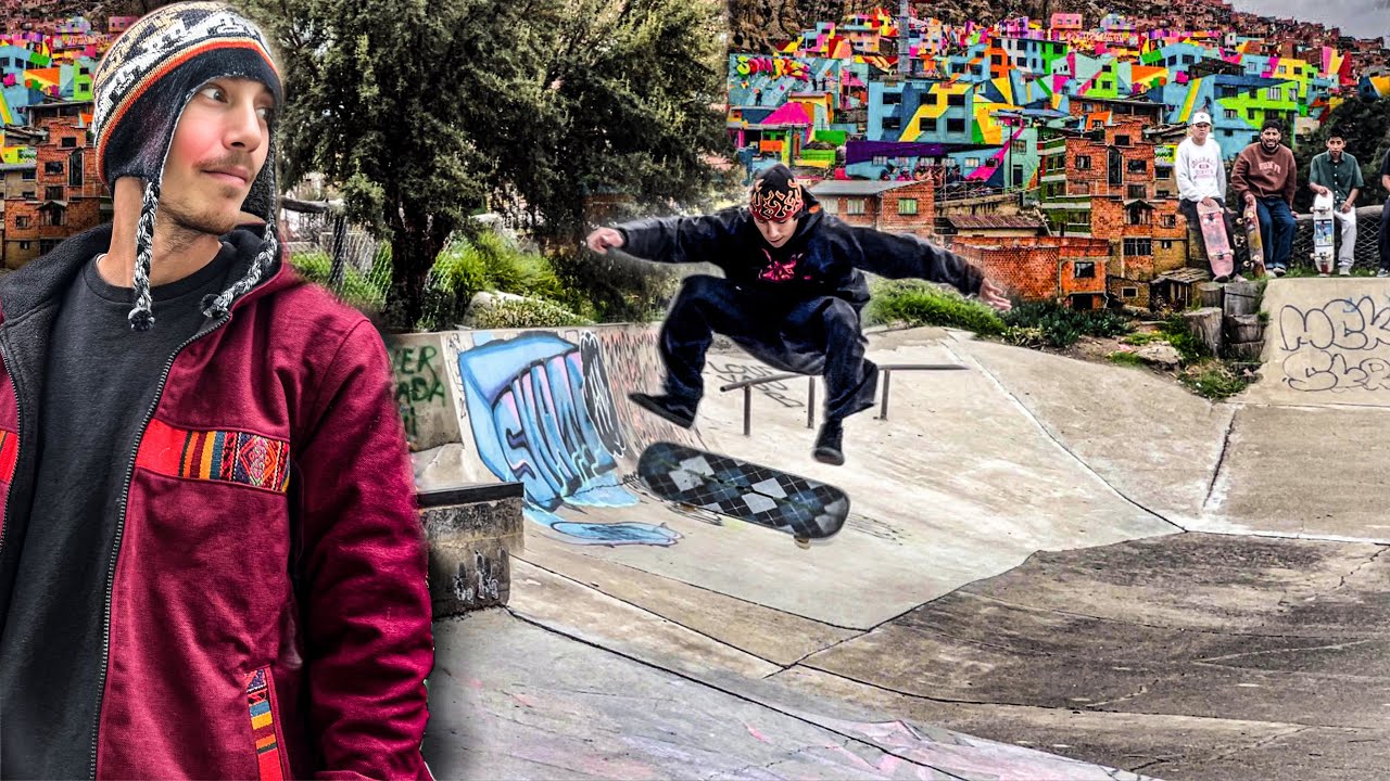 The Highest D.I.Y SKATEPARK In The World