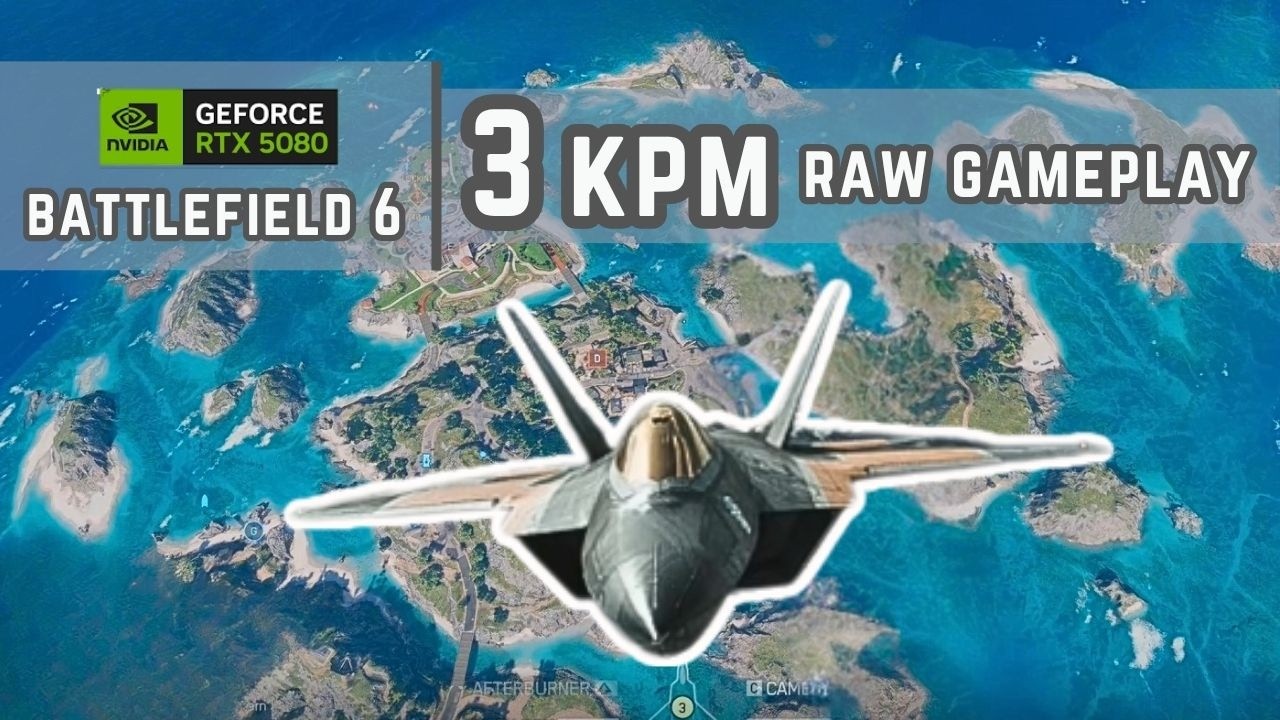 Безупречный F22 на Tsuru Reef &mdash; Геймплей без обработки, истребитель в Battlefield 6
