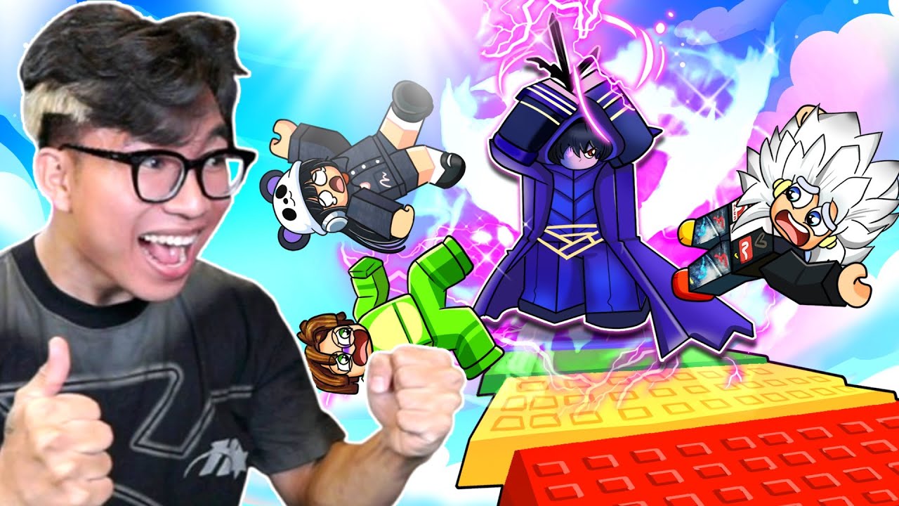 BI HUỲNH CÙNG SNAKE YUNE KHANGG HÓA THÂN NHÂN VẬT ANIME THỬ THÁCH LEO THÁP TRONG ROBLOX