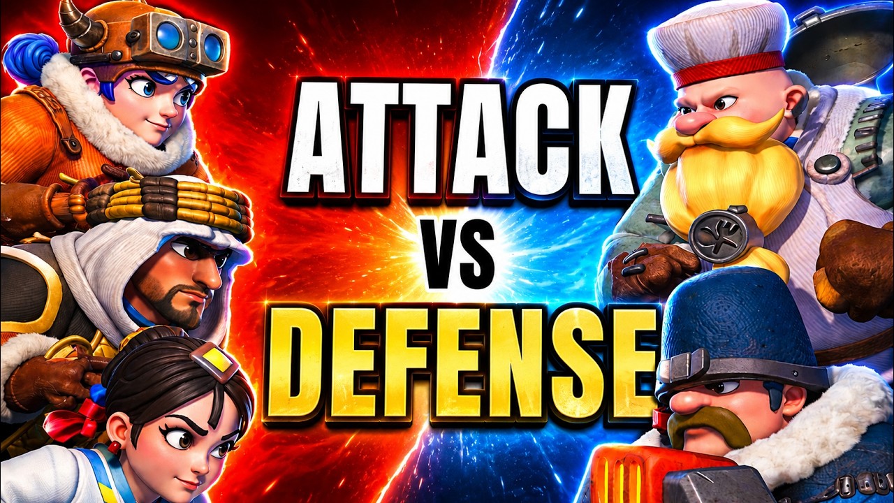 STOP Using the Wrong Heroes&hellip; Attack vs Defense Explained | Whiteout Survival