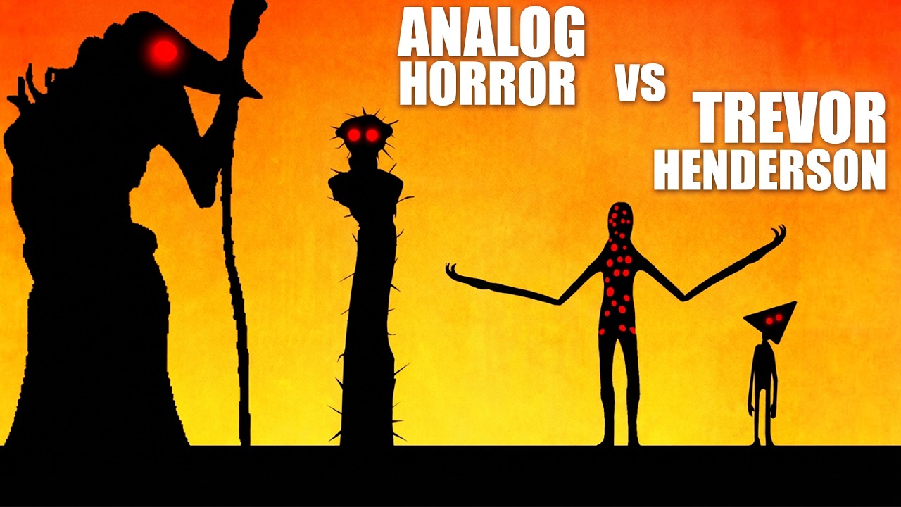 ANALOG HORROR vs TREVOR HENDERSON Size Comparison (129 Monsters)