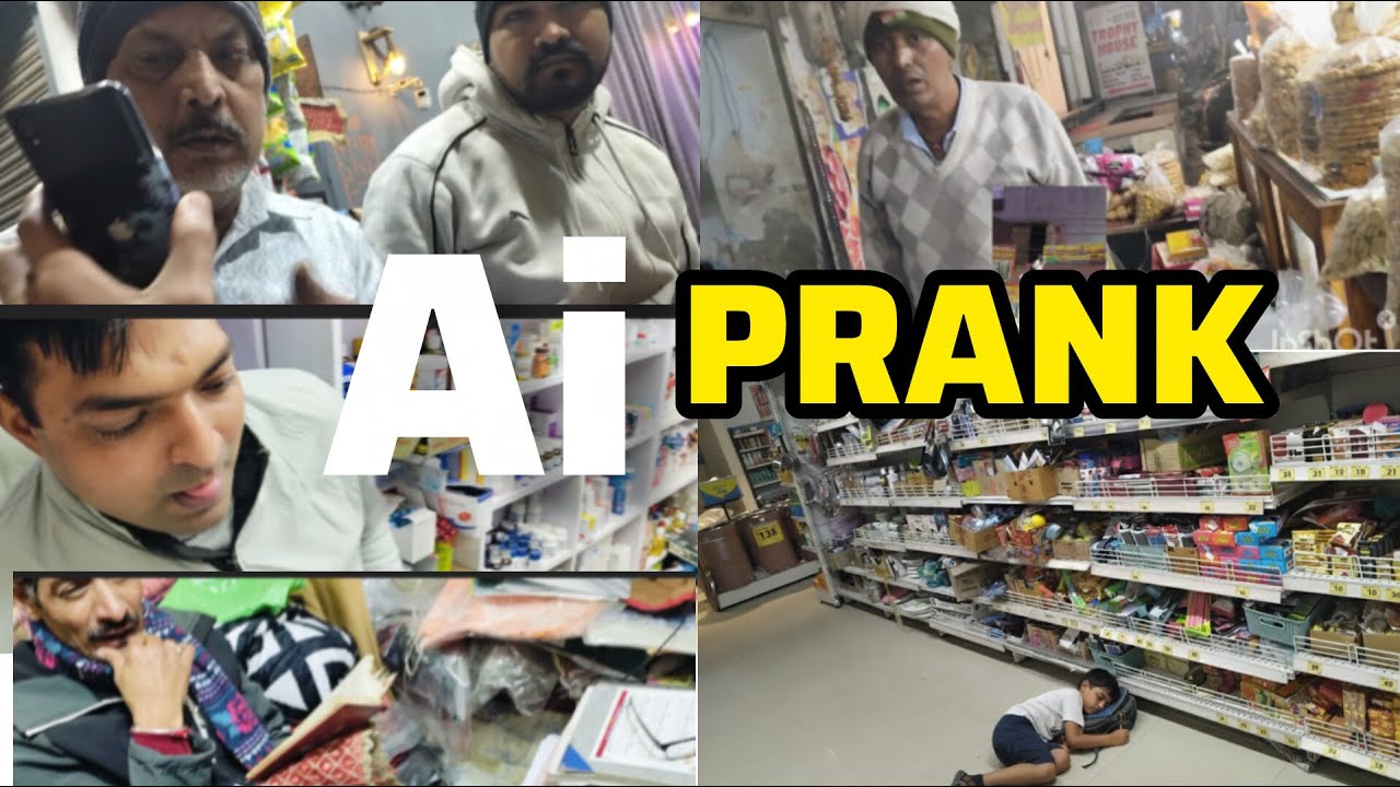 Ai PRANK VLOG BHOT HI KHATARNAK 😂