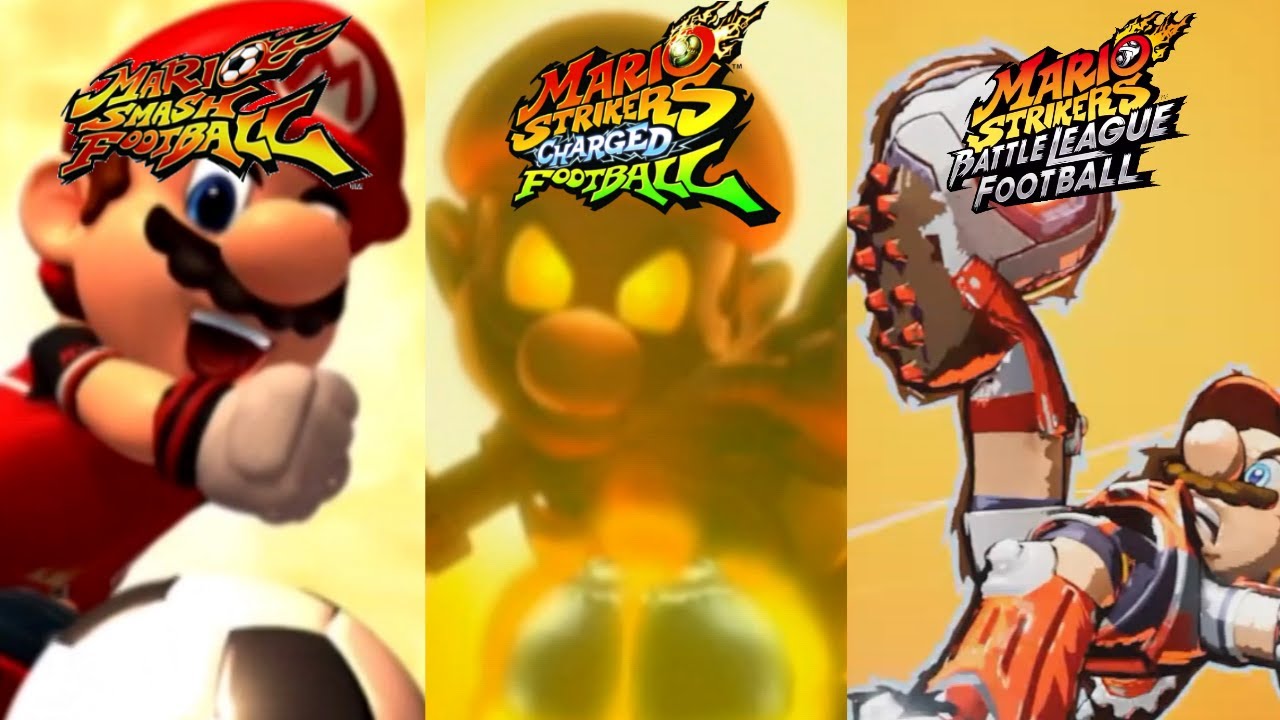 All Mario Strikers Intro Cutscenes