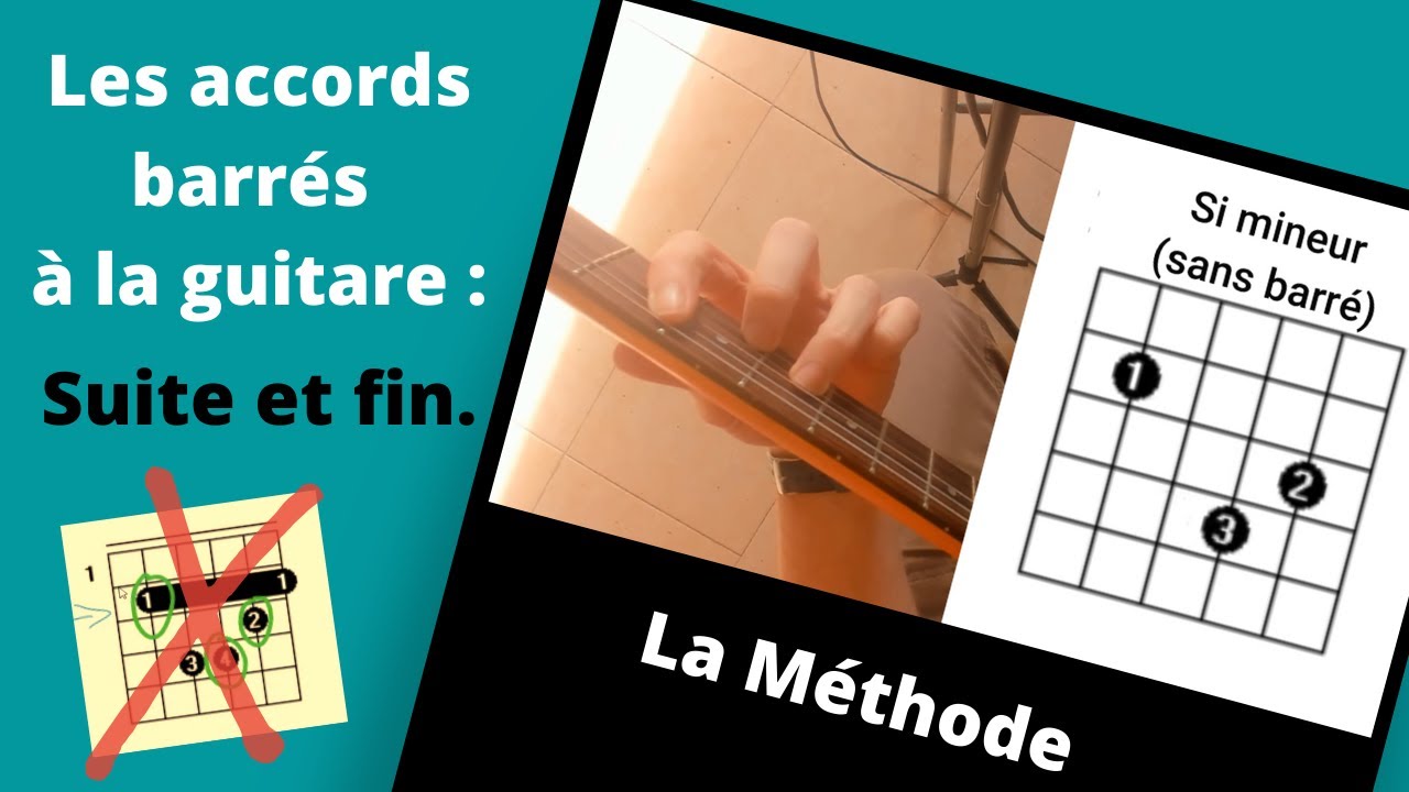 La fin des accords barrés. (La Méthode pour les remplacer par des accords plus simples à jouer)