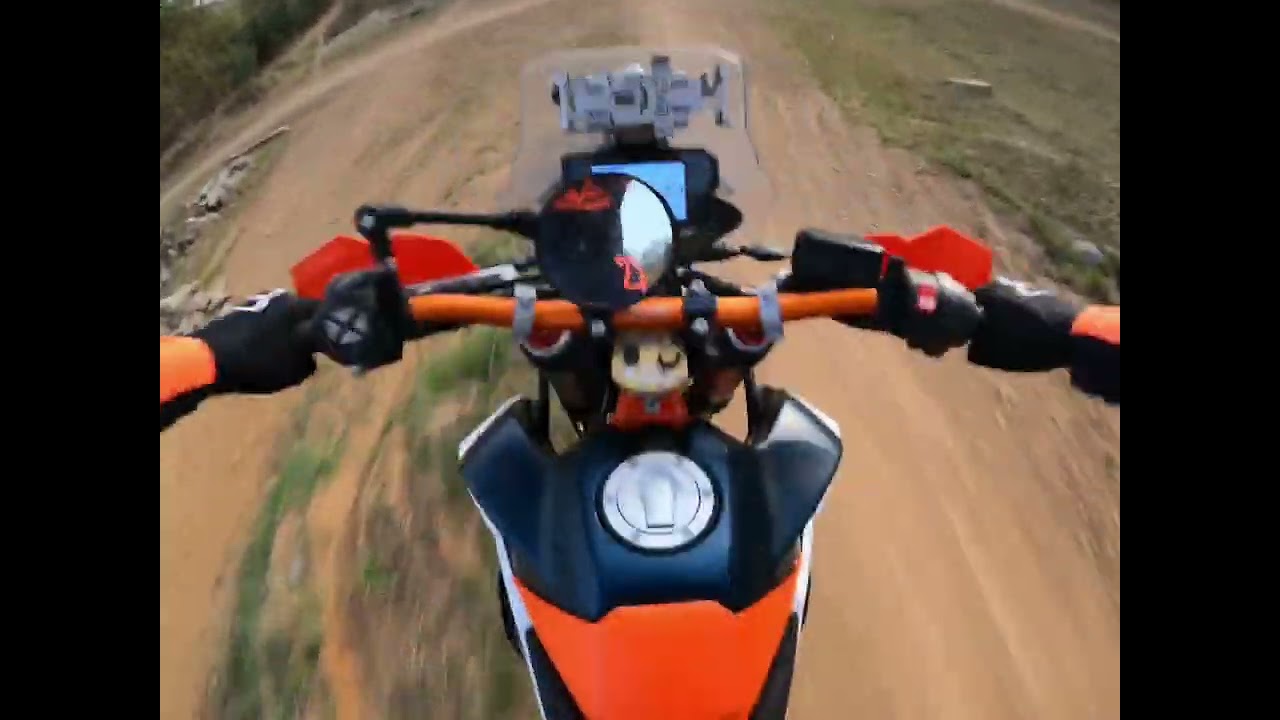 KTM 890 adventure R Rally | POV | PURE SOUND