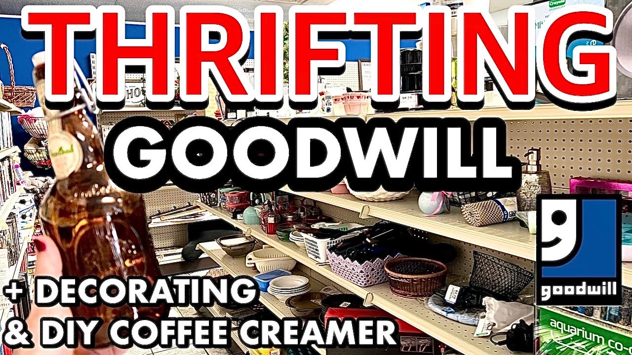 THRIFTING in GOODWILL + THRIFT HAUL