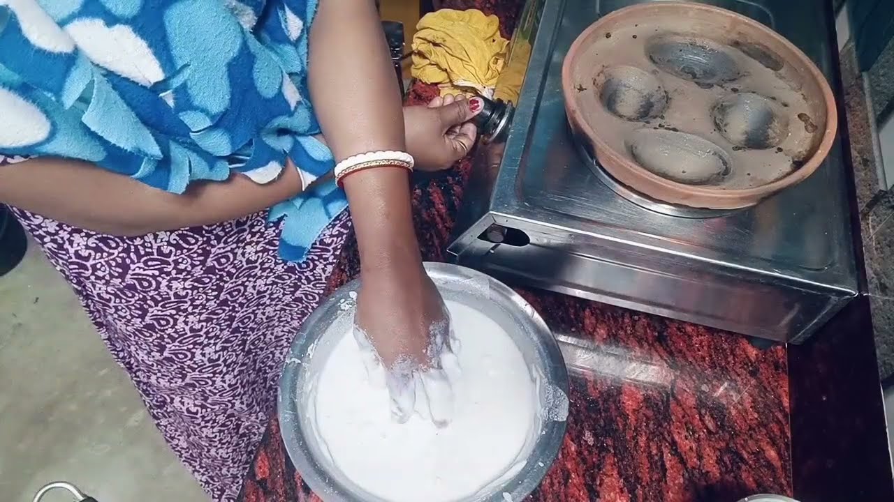 গ্যাসে সরা পিটে কিভাবে বানাবে।। pithe ভাজা।।