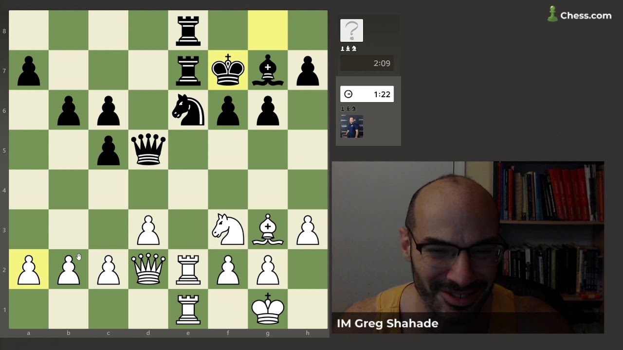 Speed Chess: Greg Shahade vs Maitreia