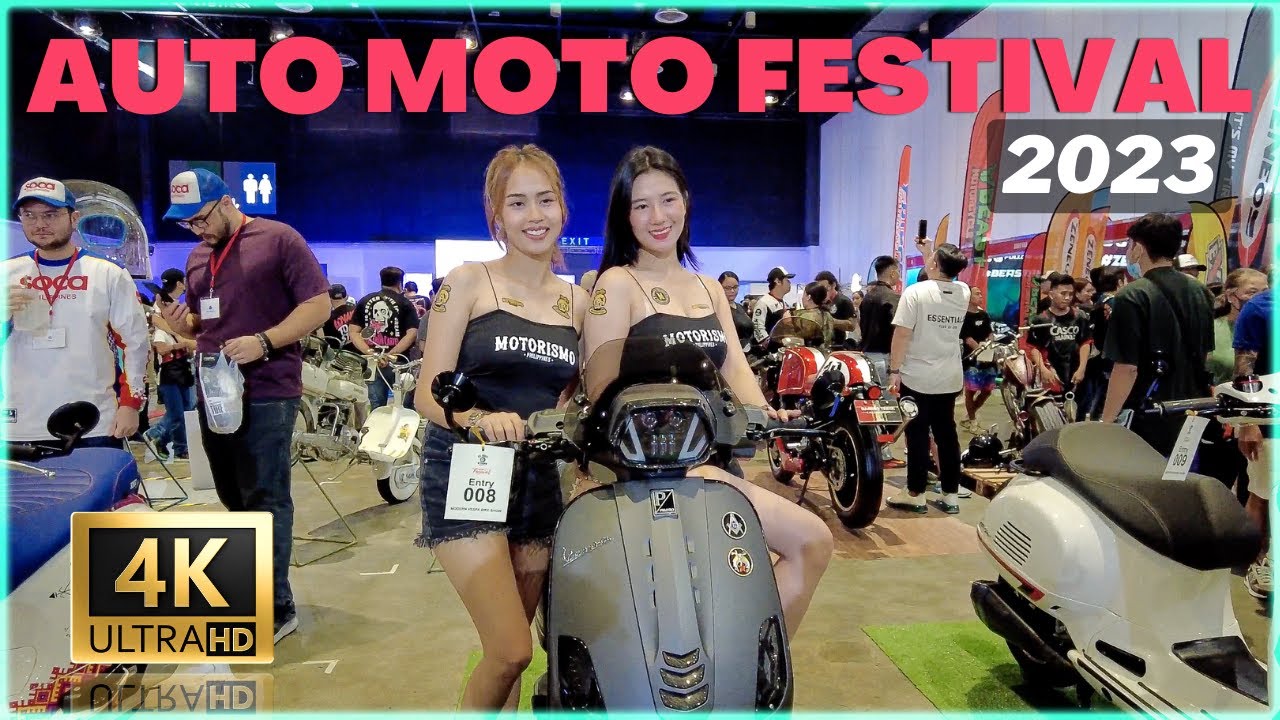 INSIDE AUTO-MOTO FESTIVAL 2023:  An immersive Walking Tour at World Trade Center, Philippines 4K 🇵🇭