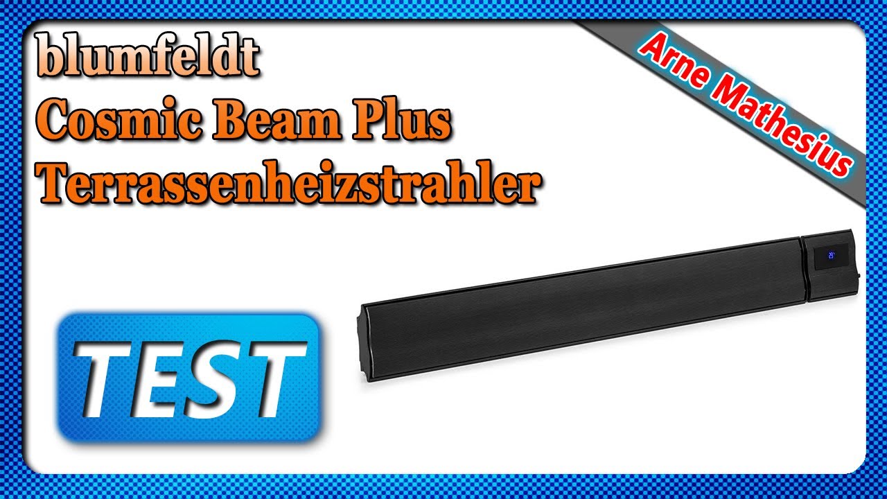 blumfeldt Cosmic Beam Plus - Terrassenheizstrahler