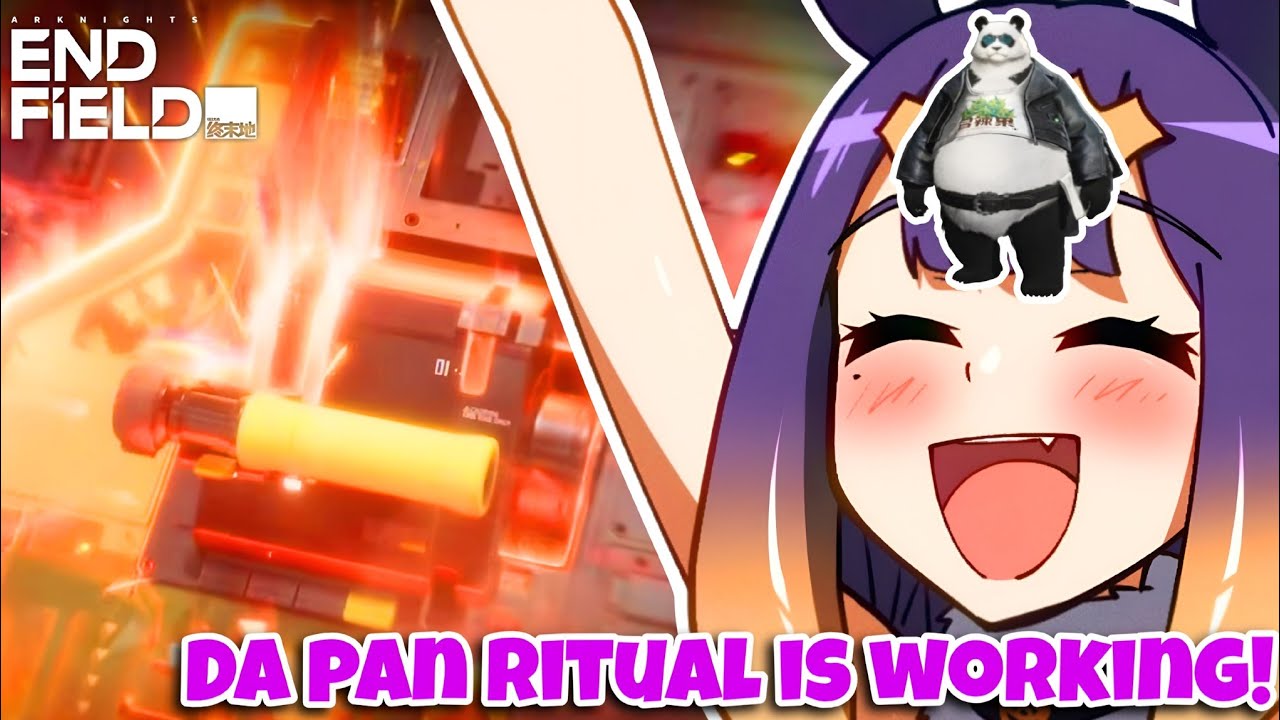 INA using DA PAN RITUAL to SUMMON 6 STAR CHARACTER - Arknight Endfield