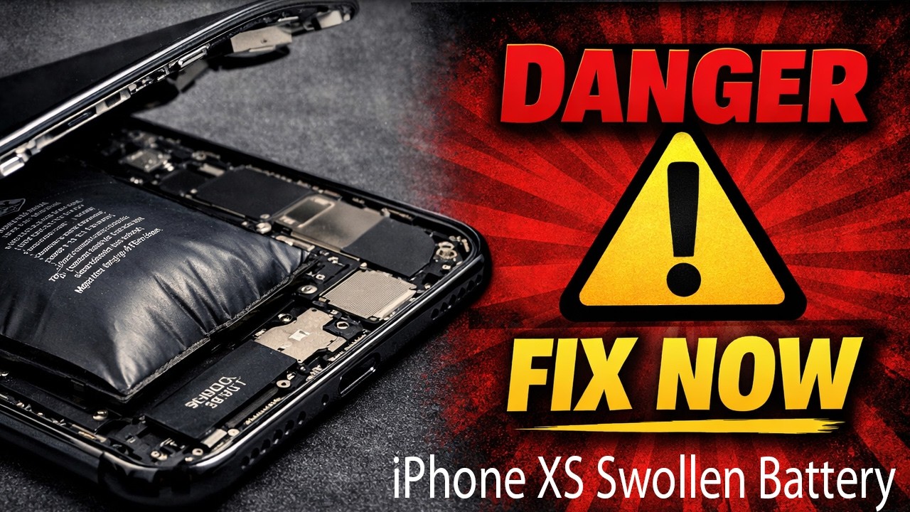 iPhone XS Battery Swelling Problem | Display Lift Fixed by Battery Replacement 