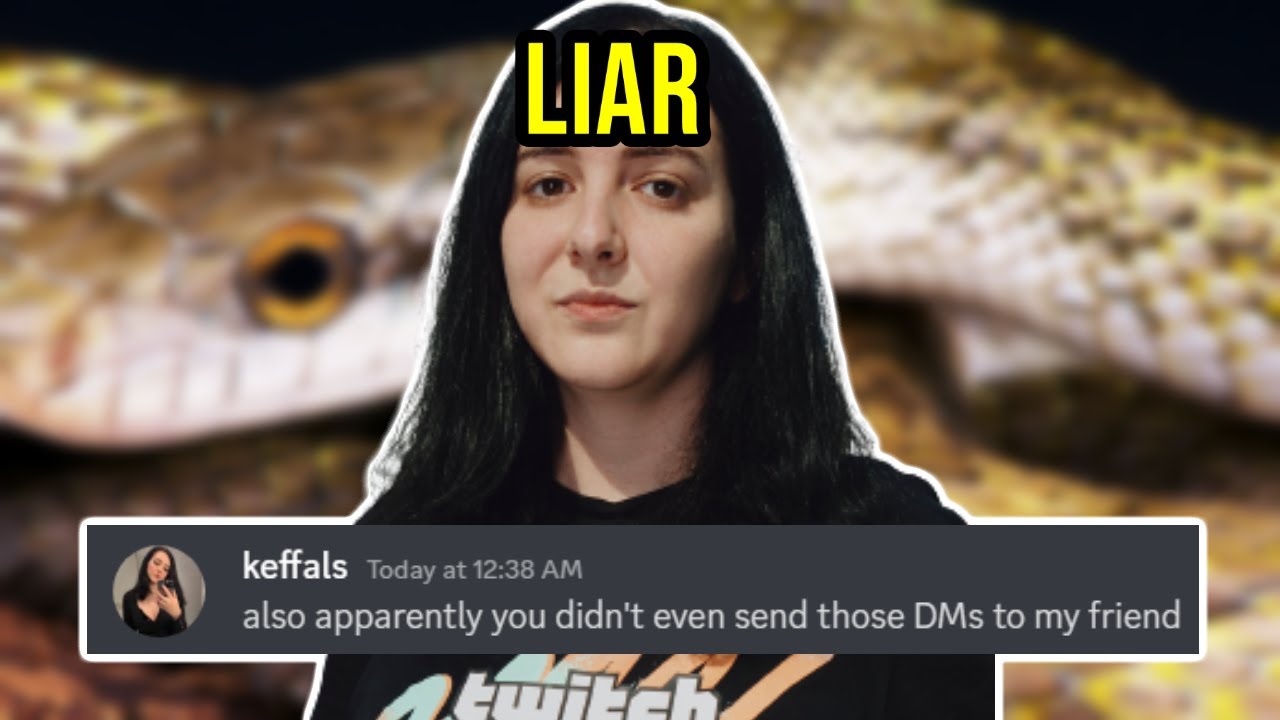 Keffals Blatantly Lies & Gaslights in Search of Clout - I got no idea where this even came from tbh